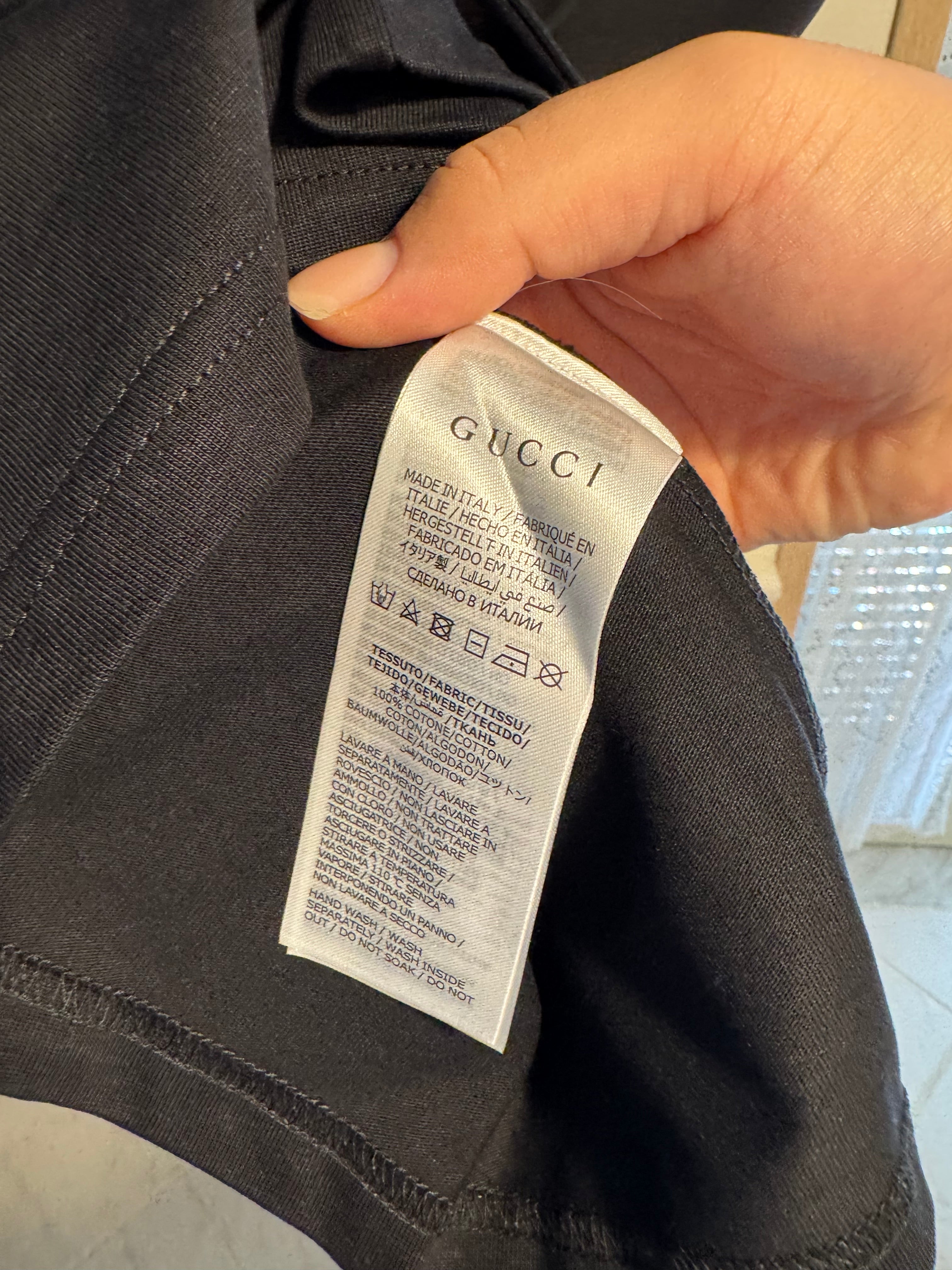 T-shirt GUCCI – TAGLIA (L) a Maniche Corte