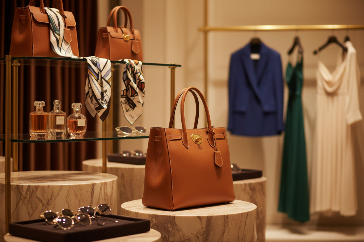 VIDEO CHE DETRARE UN NEGOZIO DI BORSE DI LUSSO, ABIGGLIAMENTO , PROFUMI E ACCESSORI